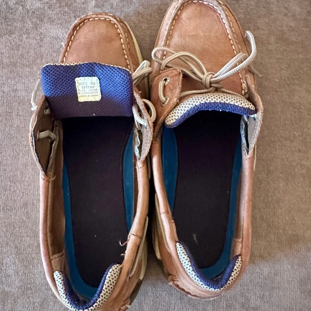 SPERRY Top-Sider Men's Shoes Billfish 2 Eye Boat Shoe, Tarpon Tan/Brown 9M